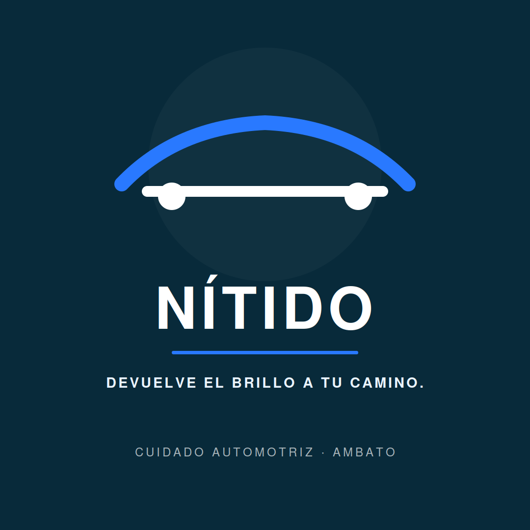 Logo oficial de NÍTIDO